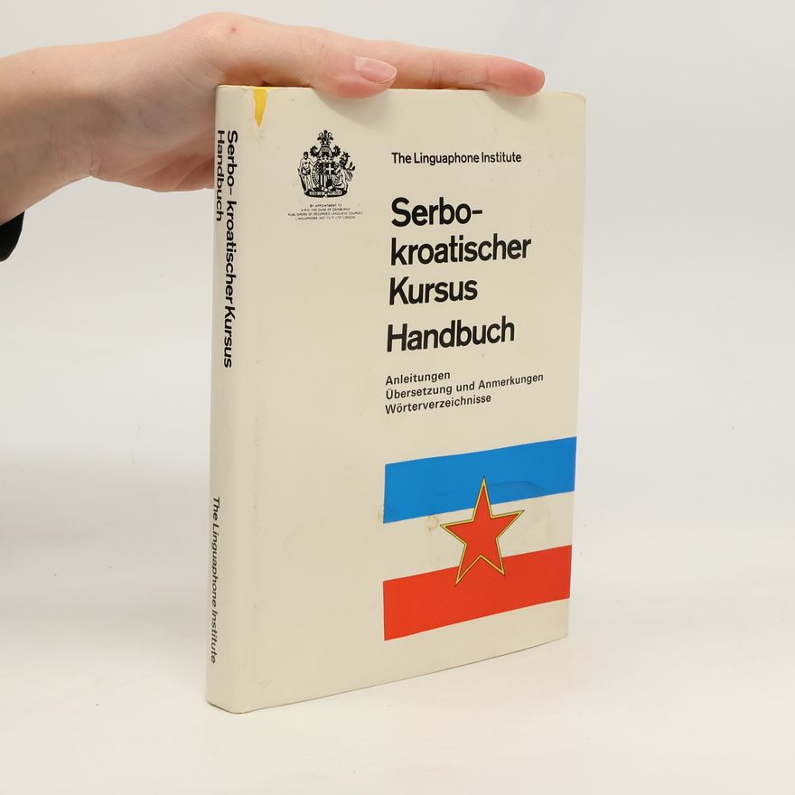 Kolektiv autorů Serbokroatischer Kursus Handbuch