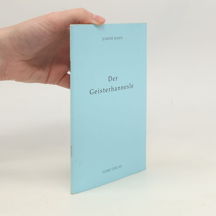 Joseph Hahn Der Geisterhannesle
