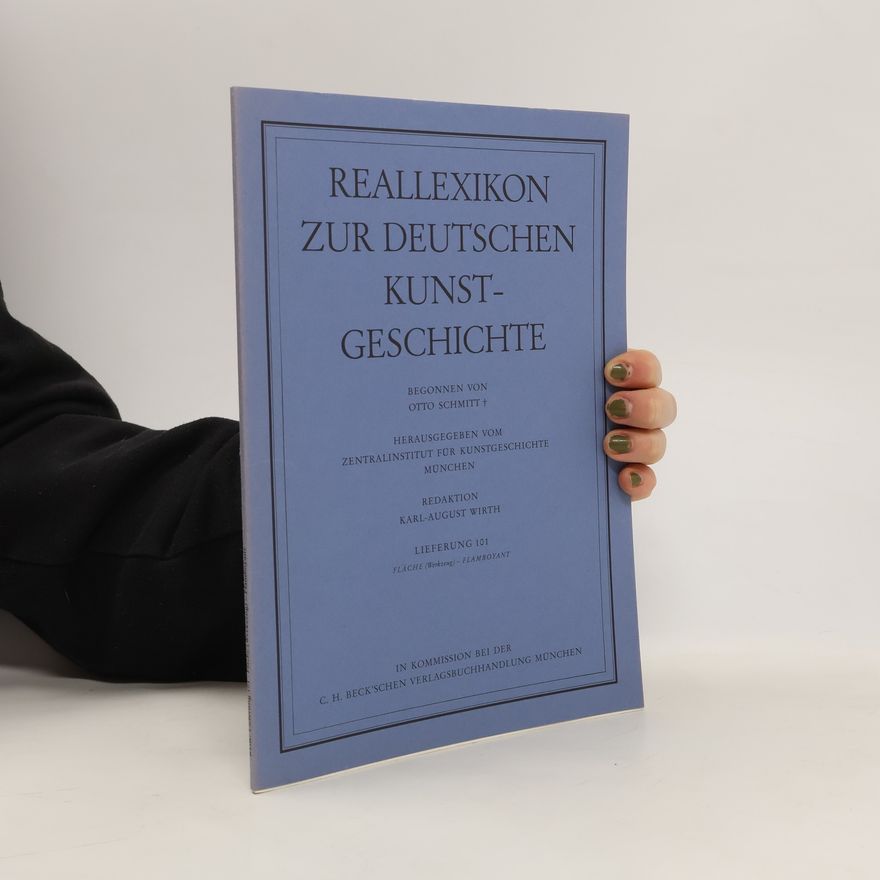 Otto Schmitt Reallexikon zur deutschen Kunstgeschichte