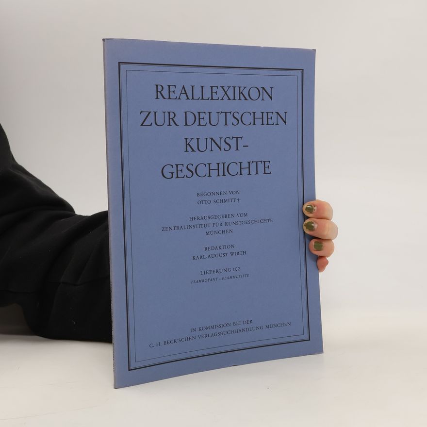 Otto Schmitt Reallexikon zur deutschen Kunstgeschichte. Lieferung 102, Flamboyant - Flammleiste