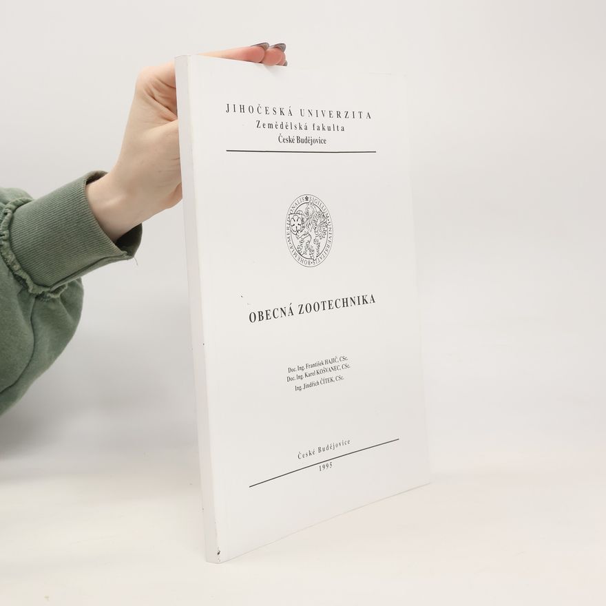 Karel Košvanec Obecná zootechnika