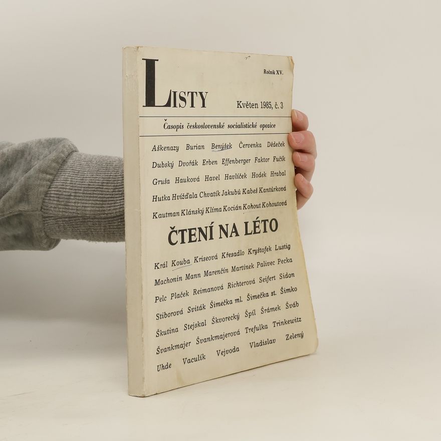 Various authors Listy. Čtení na léto 5/1985