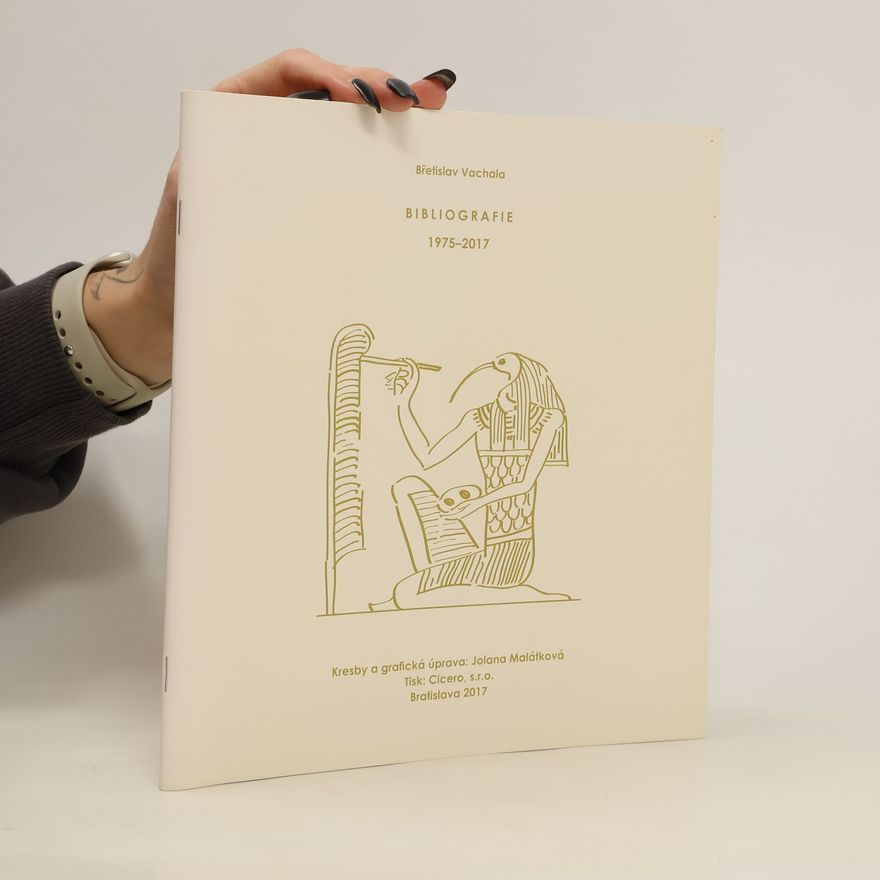 Břetislav Vachala Bibliografie 1975-2017