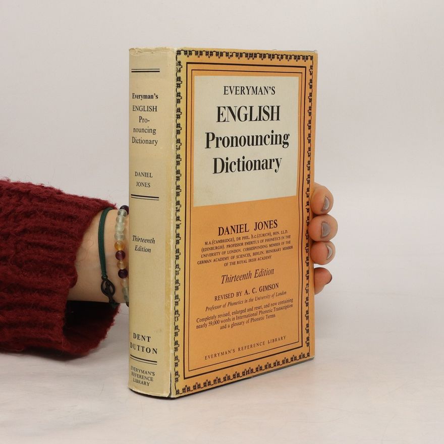 Daniel Jones Everyman's English pronouncing dictionary