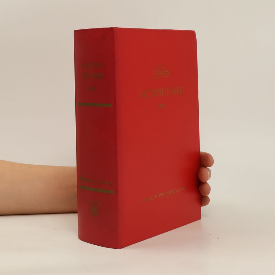 Various authors Saling Aktienführer 1960