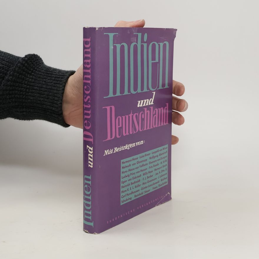 H O Günther Indien und Deutschland : ein Sammelband