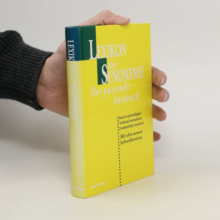 Various authors Lexikon der Synonyme