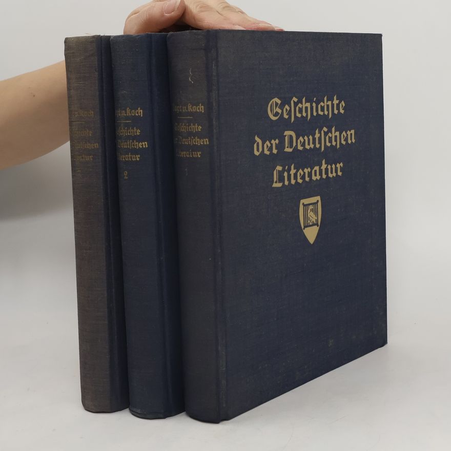 Various authors Geschichte der Deutschen Literatur 1-3
