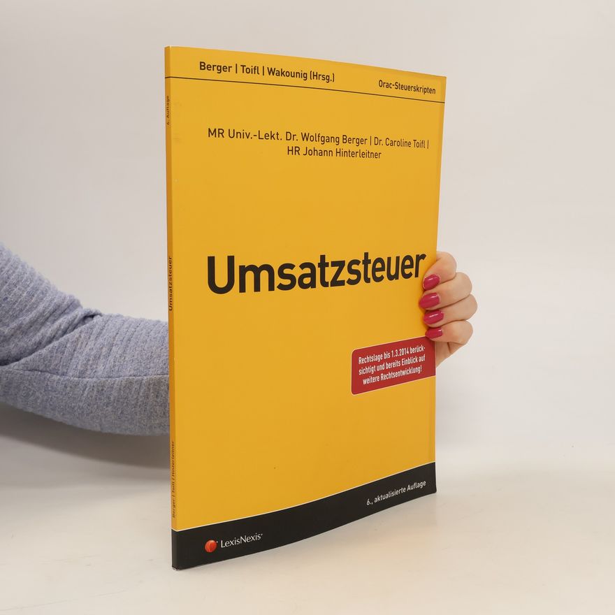 Wolfgang Berger Umsatzsteuer