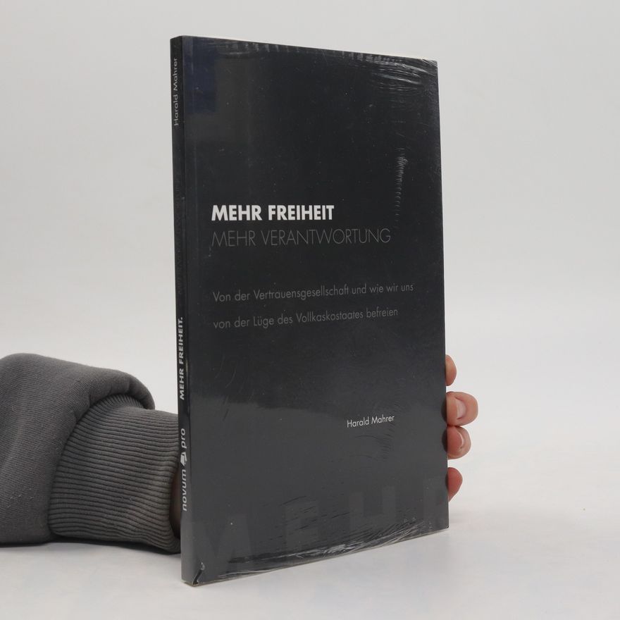 Harald Mahrer Mehr Freiheit