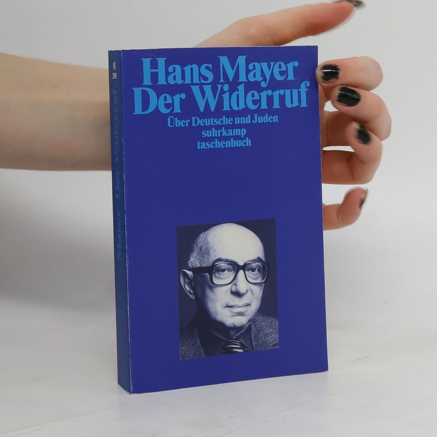 Hans Mayer Der Widerruf