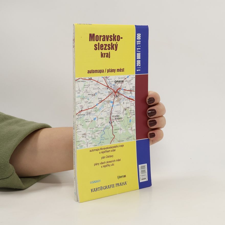Autorenkollektiv Moravsko-slezský kraj automapa/plány měst 1:200 000/1:15 000