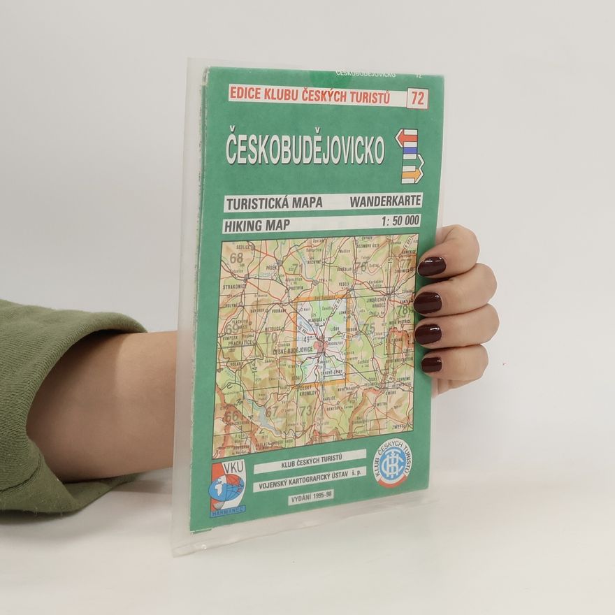 Kolektiv autorů Českobudějovicko turistická mapa