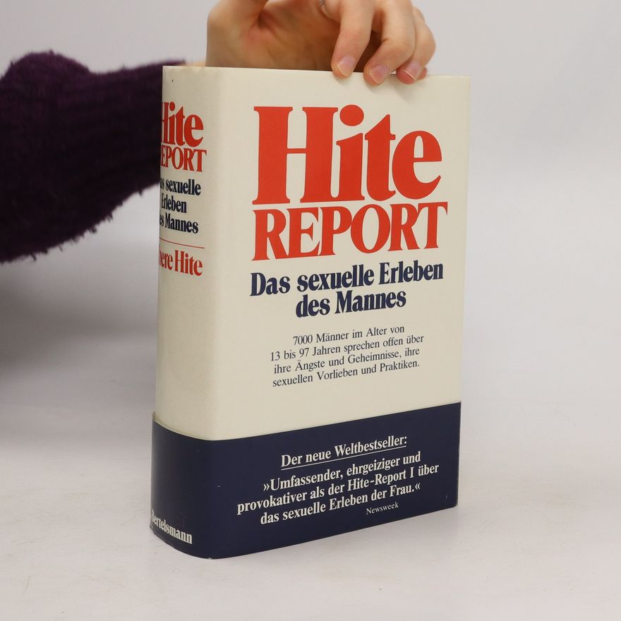 Shere Hite Hite report. Das sexuelle Erleben des Mannes.