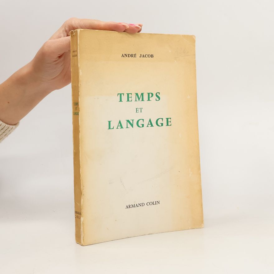 André Jacob Temps et langage