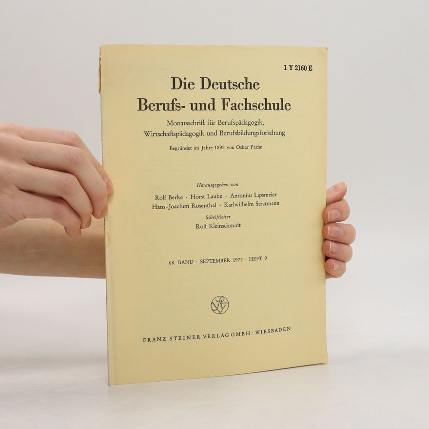 Autorenkollektiv Die deutsche Berufs- und Fachschule