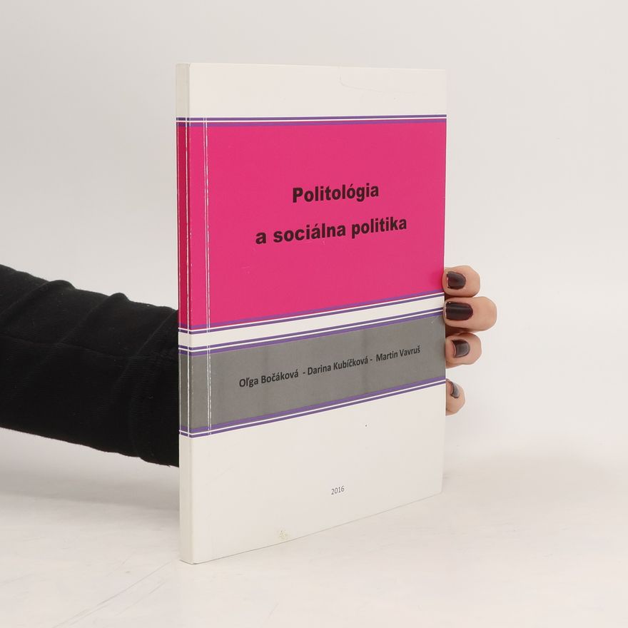 Auteurscollectief Politológia a sociálna politika