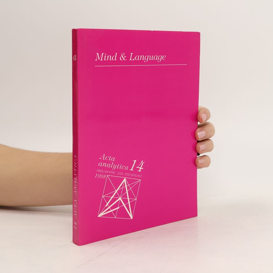 Kolektiv autorů Mind & language