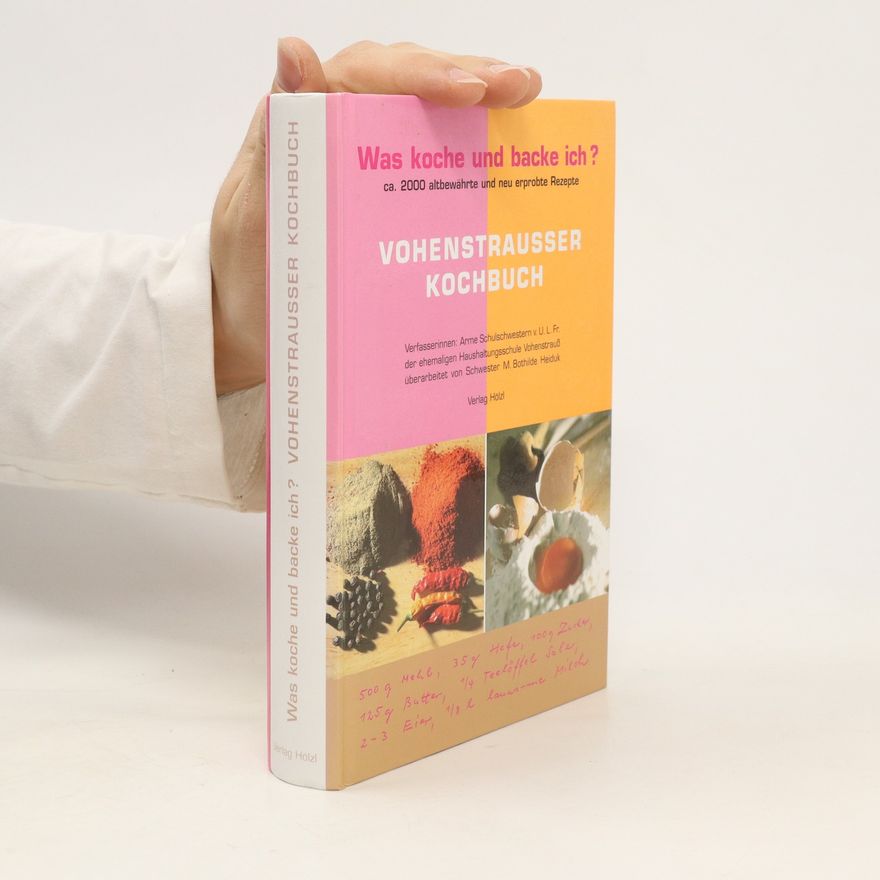 Kolektiv autorů Was koche und backe ich? Vohenstrausser Kochbuch