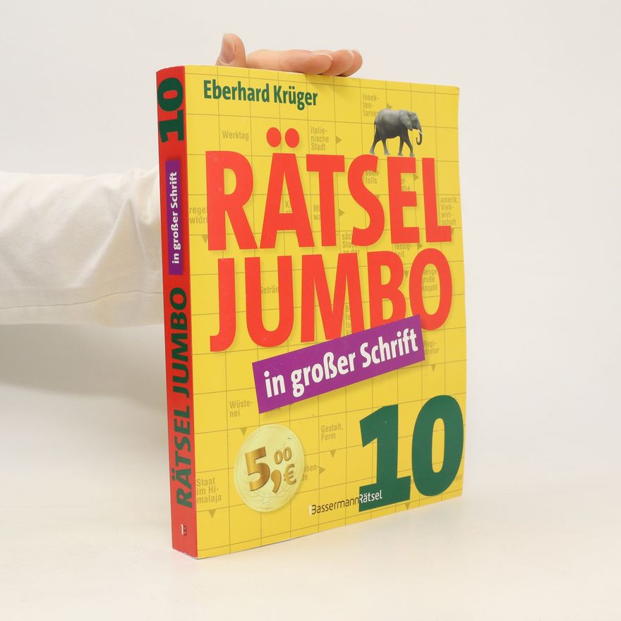 Eberhard Krüger Rätseljumbo in großer Schrift 10
