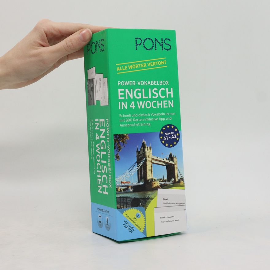 Majka Dischler PONS Power-Vokabelbox Englisch in 4 Wochen