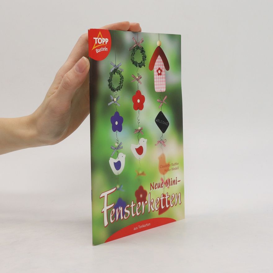 Claudette Radtke Neue Mini-Fensterketten aus Tonkarton