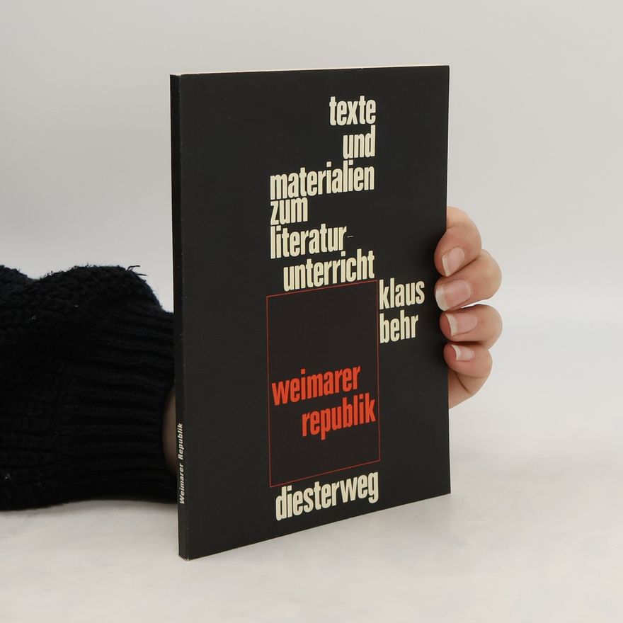 Klaus Behr Weimarer Republik
