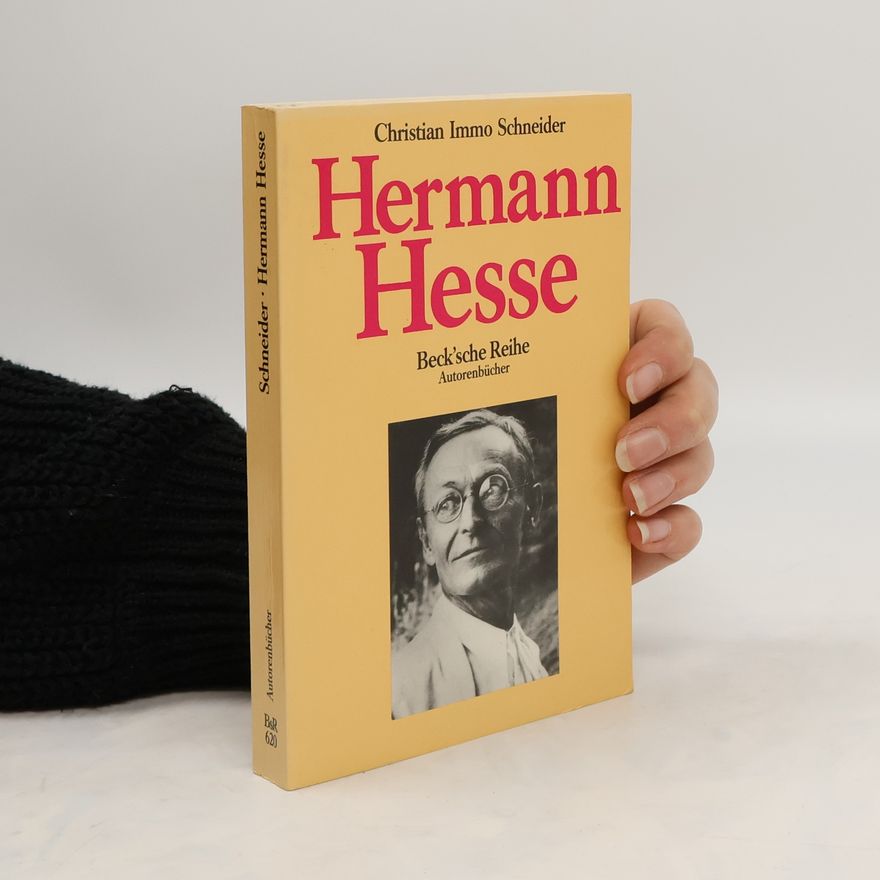 Christian Immo Schneider Hermann Hesse