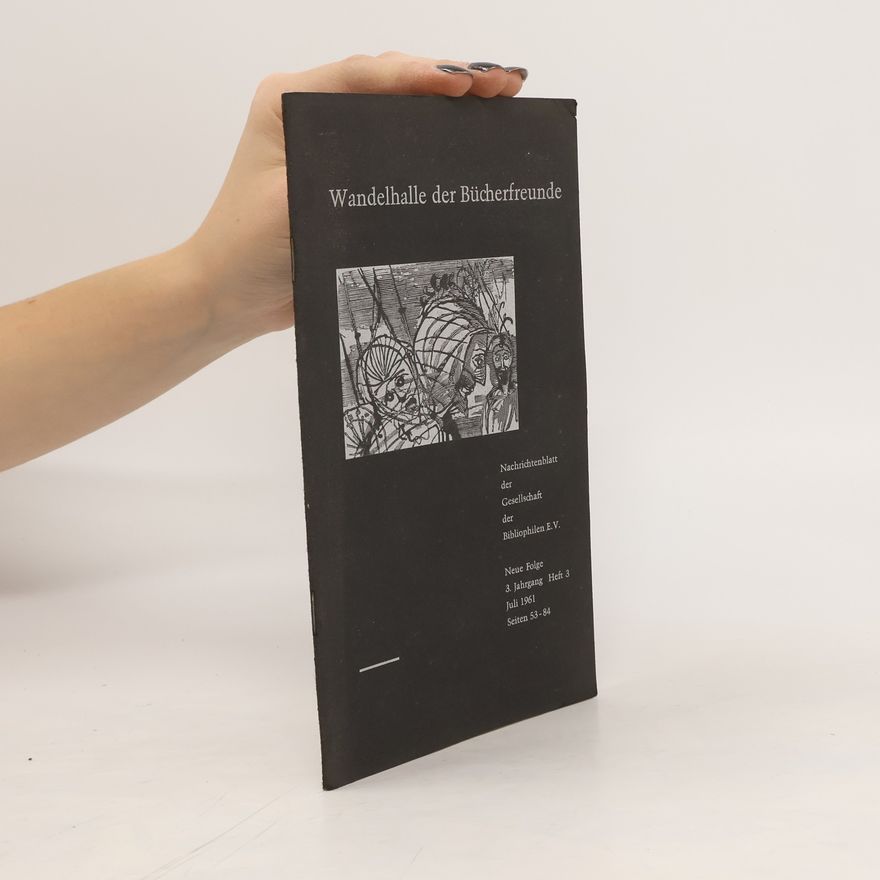 Autorenkollektiv Wandelhalle der Bücherfreunde 7/1961