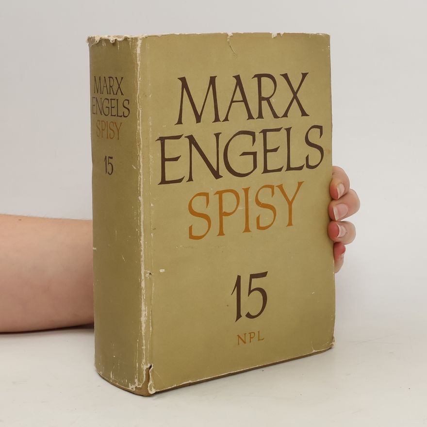 Marx Engels Spisy. Svazek 15