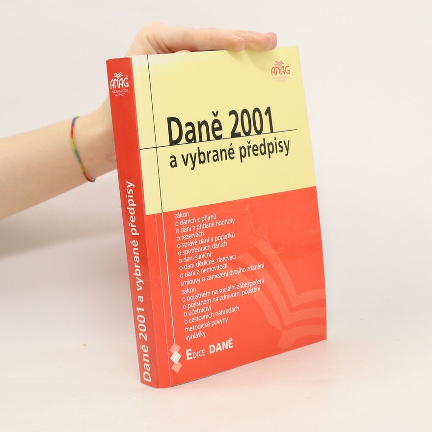 Autorenkollektiv Daně 2001 a vybrané předpisy