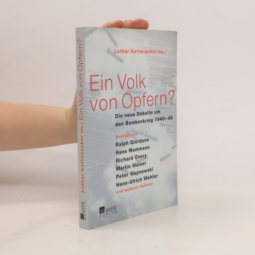 Lothar Kettenacker Ein Volk von Opfern?