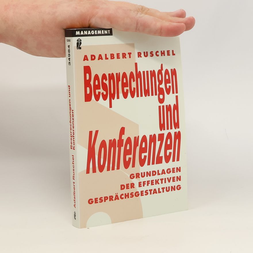 Adalbert Ruschel Besprechungen und Konferenzen