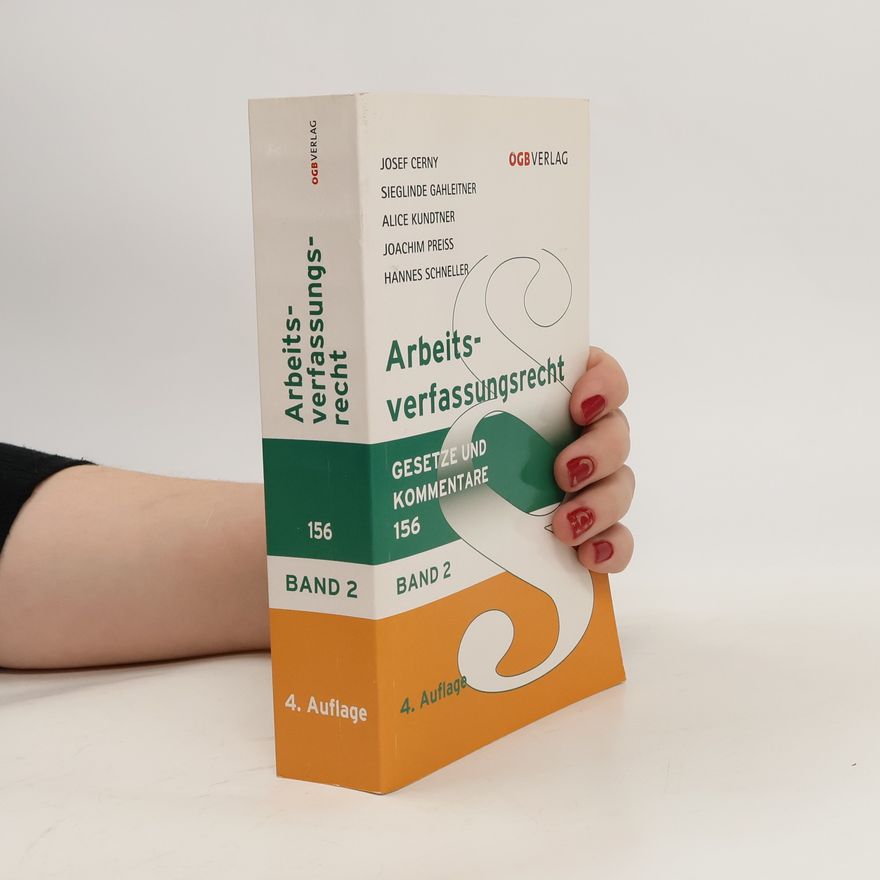 Josef Černý Arbeitsverfassungsrecht