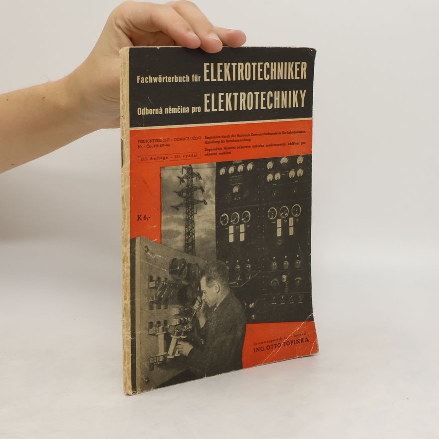 Otto Topinka Fachwörterbuch für Elektrotechniker