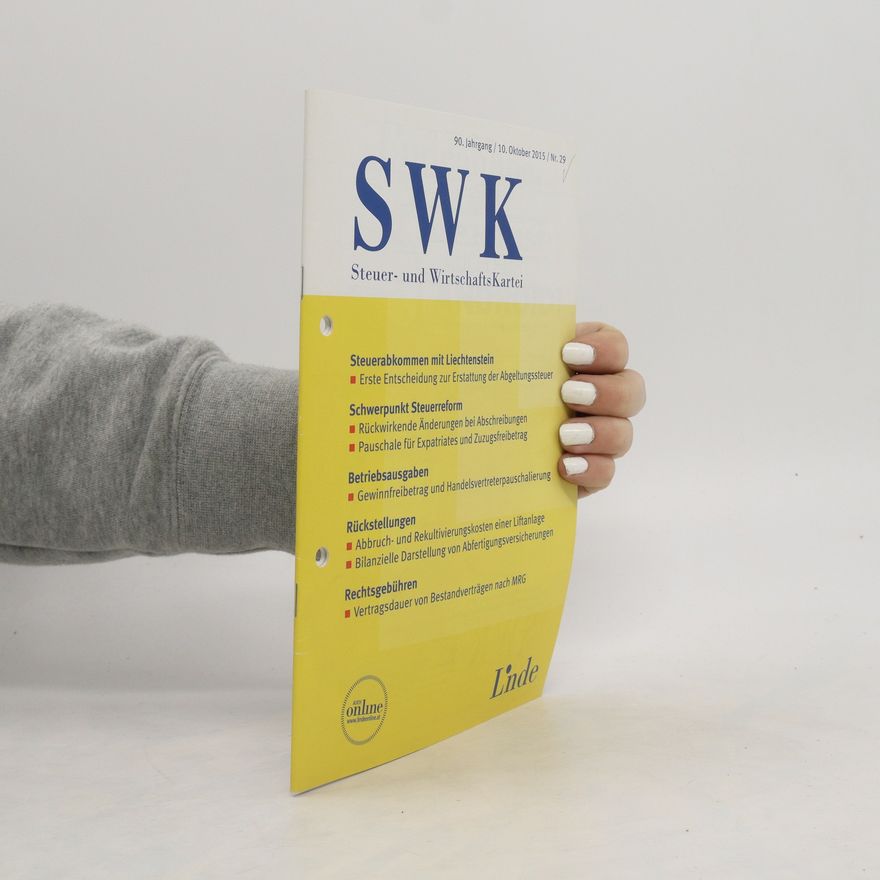 Kolektiv autorů SWK 29/2015