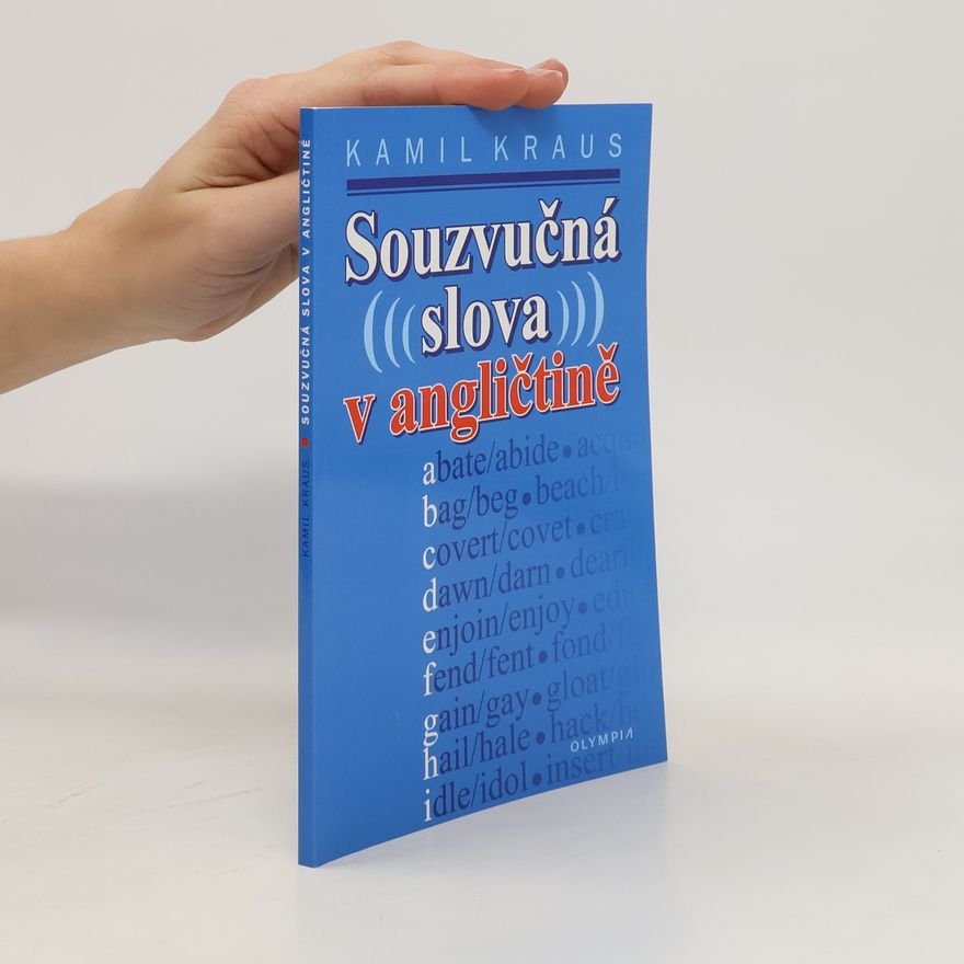 Kamil Kraus Souzvučná slova v angličtině