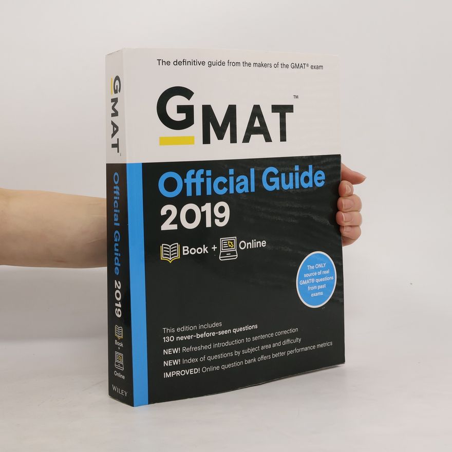 Kolektiv autorů GMAT Official Guide 2019