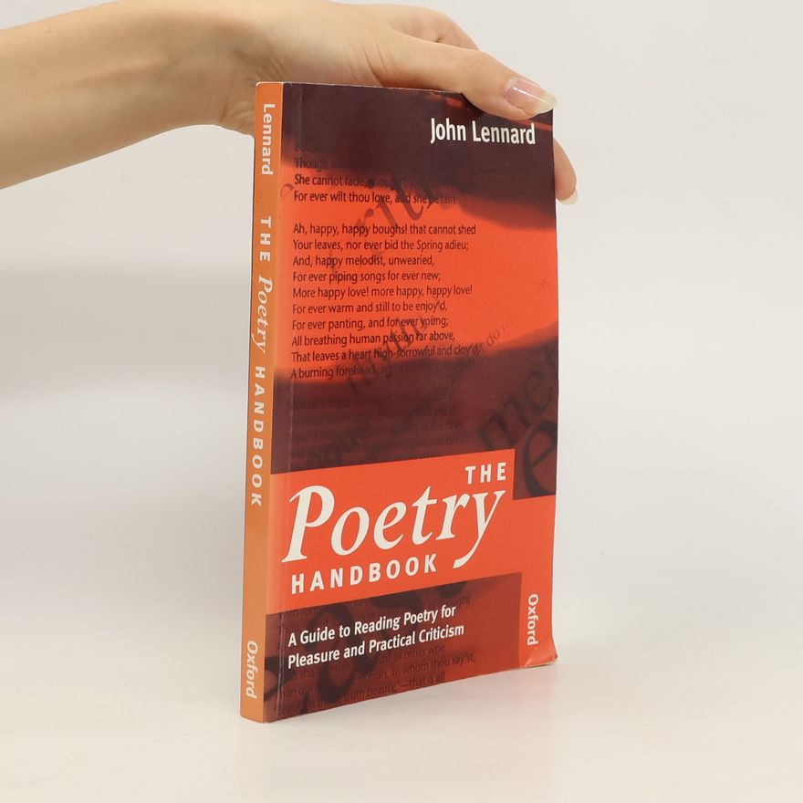 John Lennard The Poetry Handbook