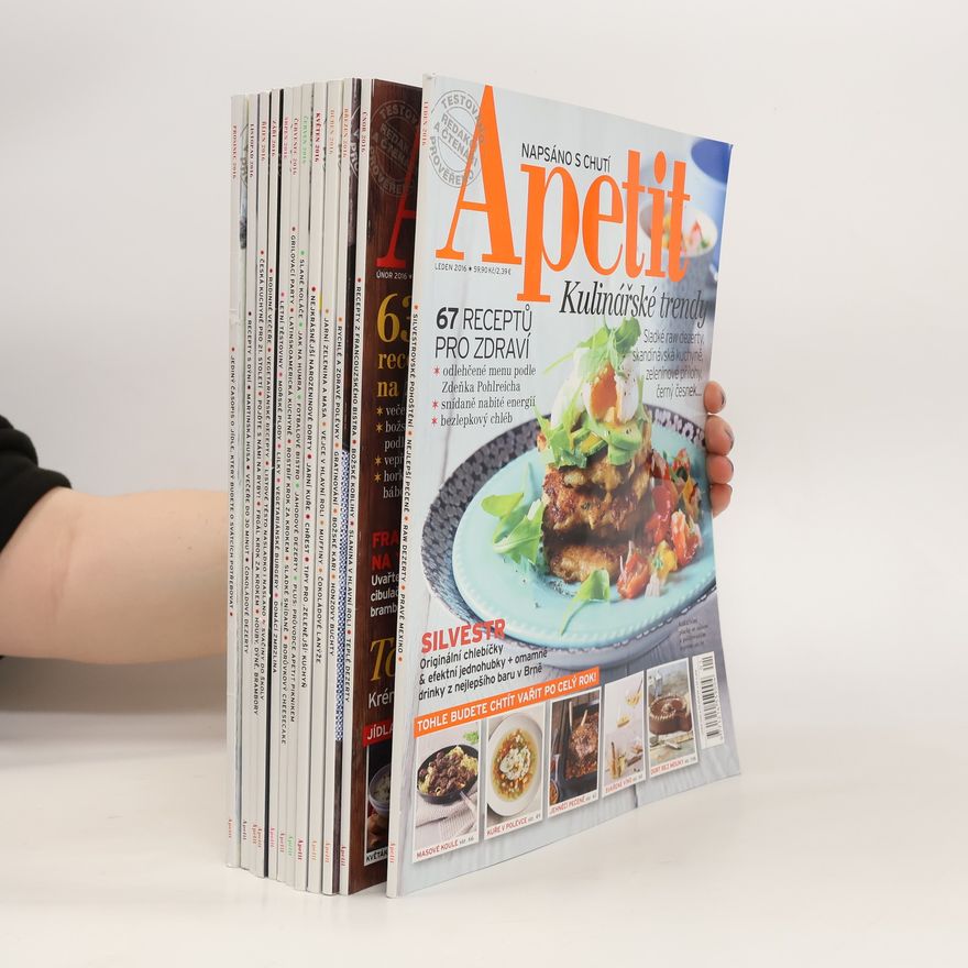 Kolektiv autorů Apetit 1-12/2016 (12 svazků)