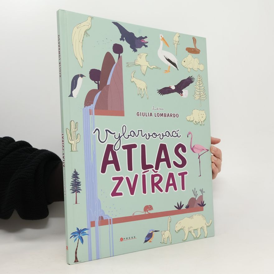 Giulia Lombardo Vybarvovací Atlas zvářat