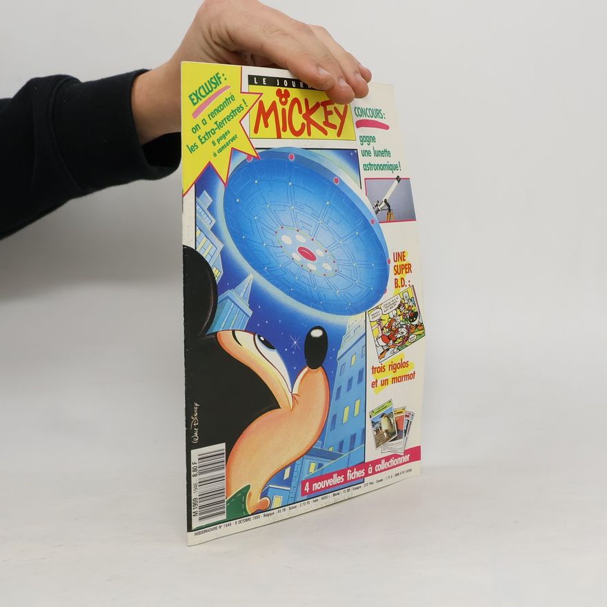 Various authors Le Journal de Mickey. 4 nouvelles fiches à collectionner
