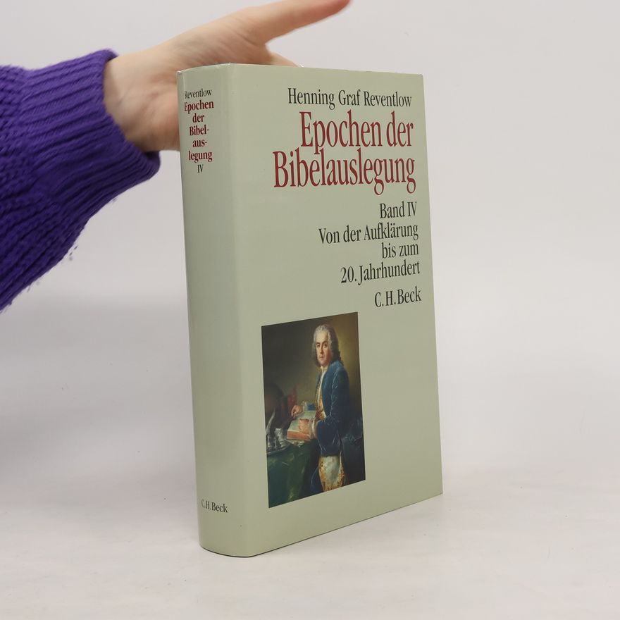 Henning Graf Reventlow Epochen der Bibelauslegung