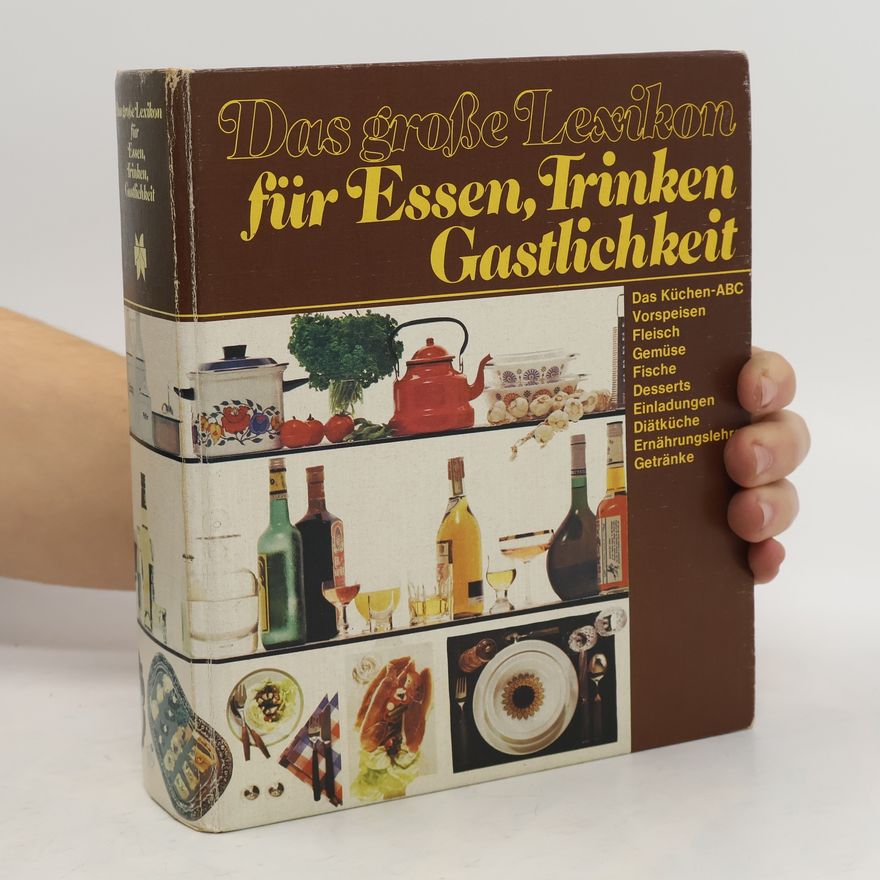 Kolektiv autorů Das große Lexikon für Essen, Trinken Gastlichkeit
