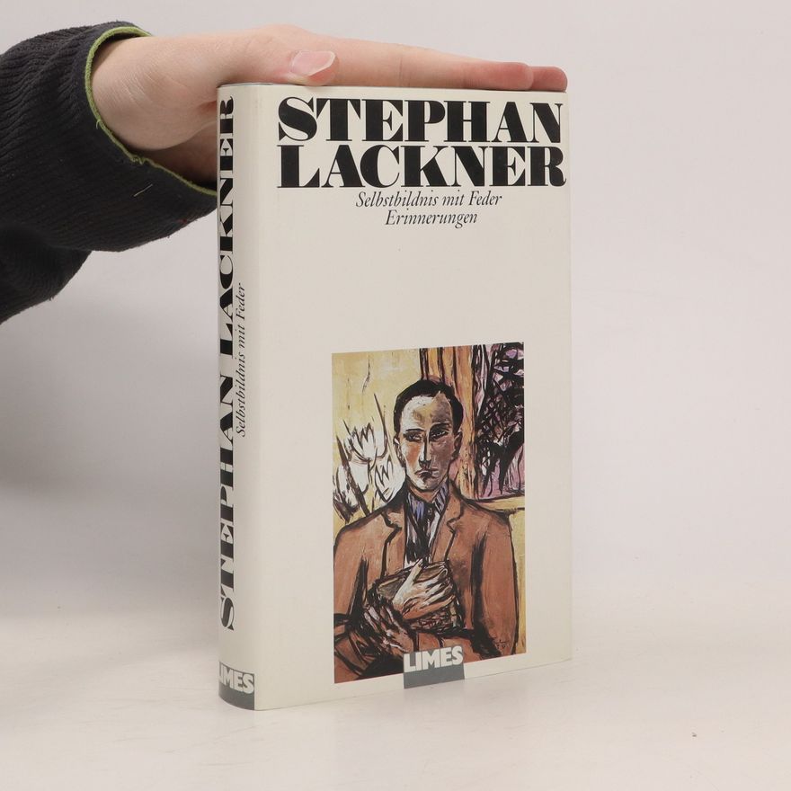 Stephan Lackner Selbstbildnis mit Feder