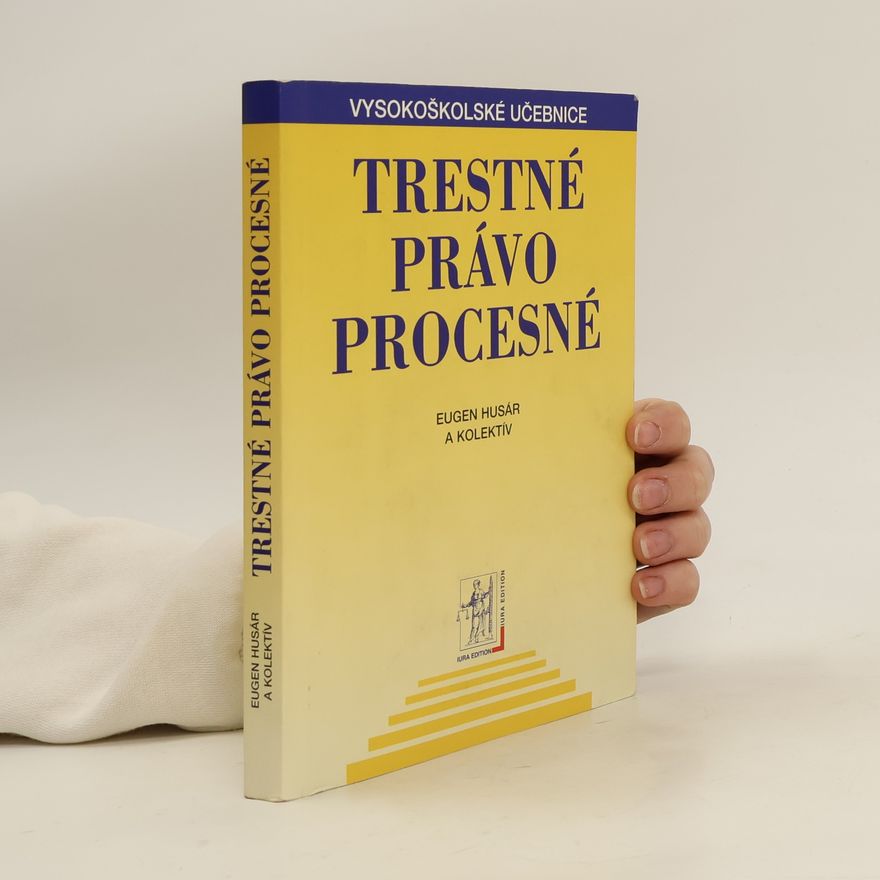Eugen Husár Trestné právo procesné