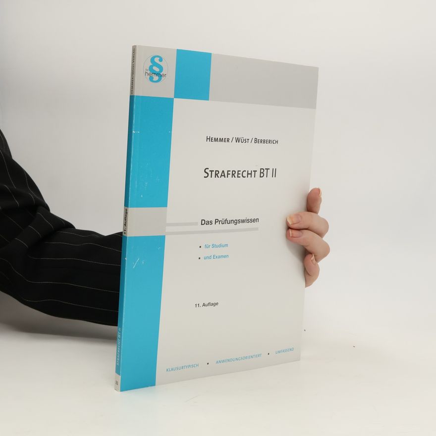 Karl-Edmund Hemmer Strafrecht BT 2