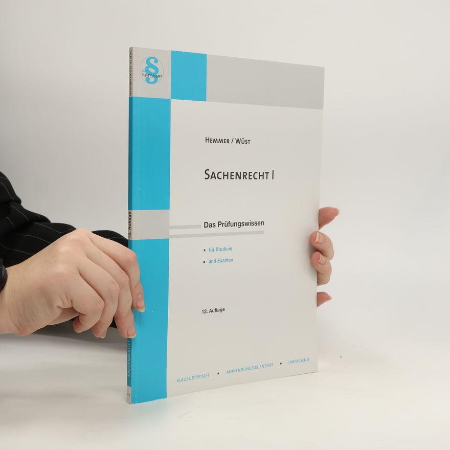 Karl-Edmund Hemmer Sachenrecht