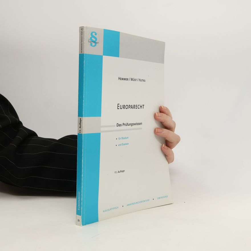 Karl-Edmund Hemmer Europarecht