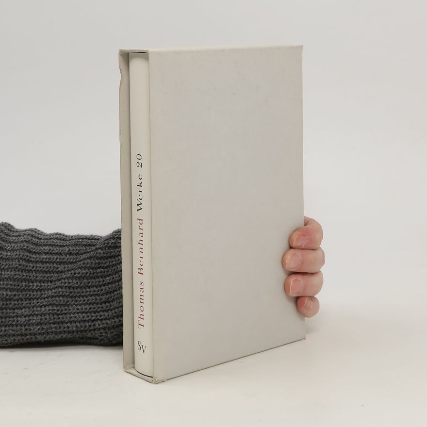 Thomas Bernhard Thomas Bernhard Werke 20
